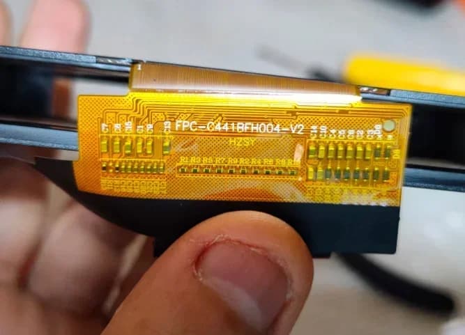 Schermo LCD Per Wanbo TT Touyinger H6 FPC-C441BFH004-V2 Pannello Dello Schermo di Visualizzazione Del Proiettore C441BFH019A FPC-C441BFH004-V1