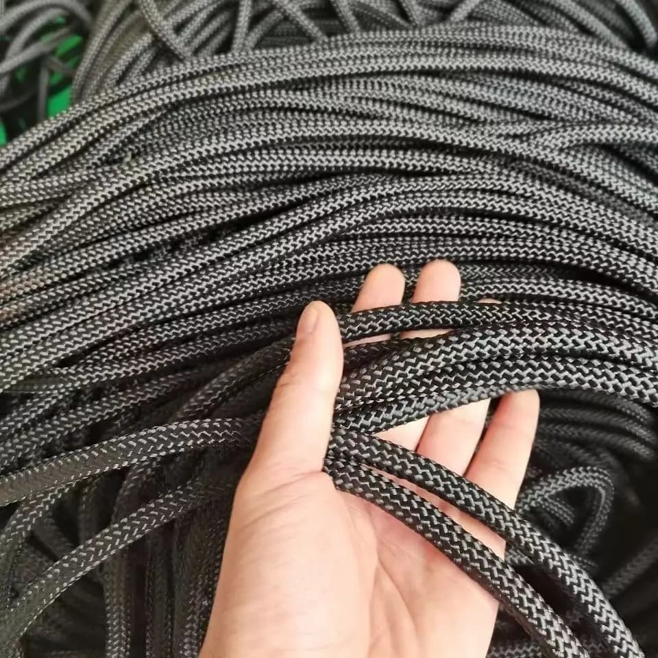 164 feet/ 50m multi-purpose heavy-duty rope, wear-resistant tent rope, camping rope, traction rope, bundling rope, and gardening tie-down rope