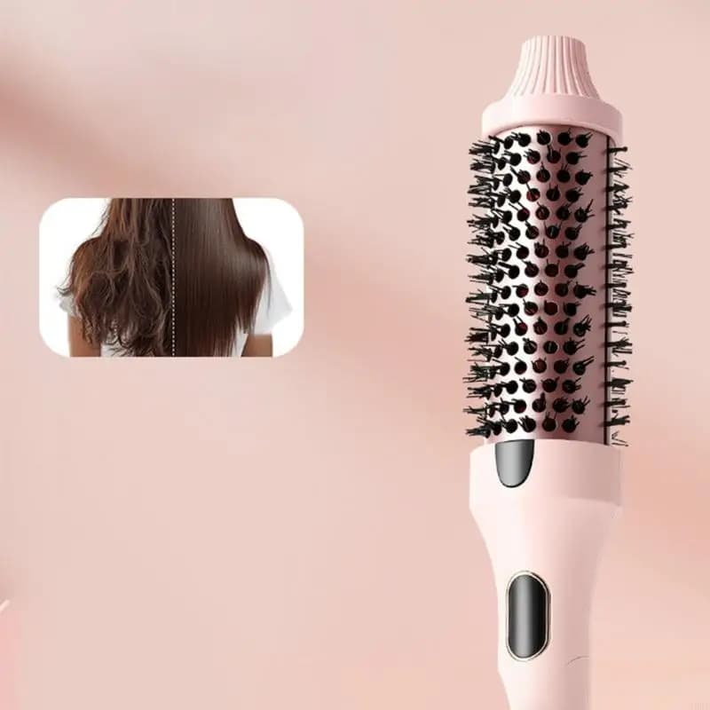 High Quality Straightening Brush With Coated Teeth Protects Hair During Styling Ready To Use Feature