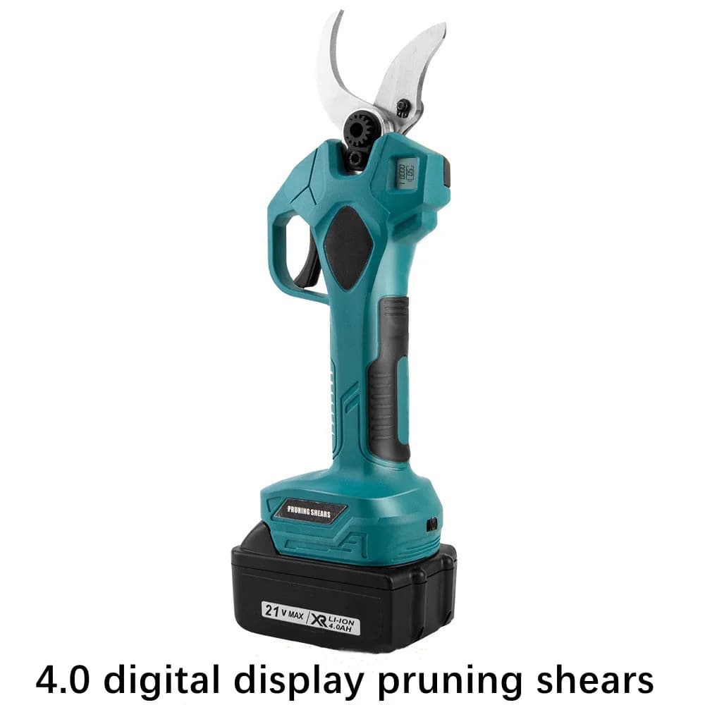 4.0 Electric pruning shears Gardening scissors Rechargeable lithium battery Potizer Garden scissors Fruit tree shears