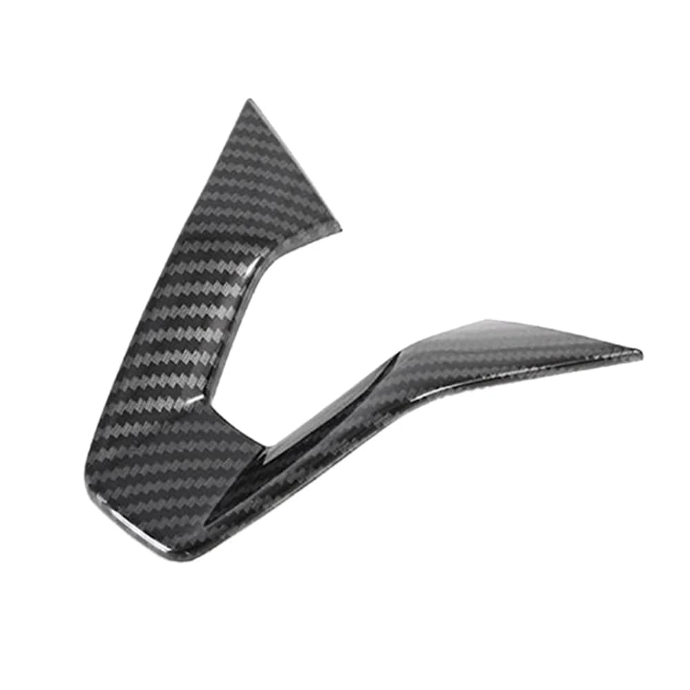 Accessori per la copertura del volante dell'auto in fibra di carbonio per Chevrolet Onix 2019-2021
