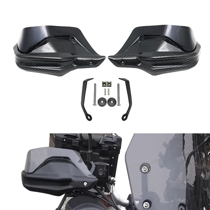 Misura Per LONCIN VOGE 650 500 DS 500R 650DS 500DS Protezione Della Mano Paramani Protezioni Manubrio Parabrezza Del Motociclo