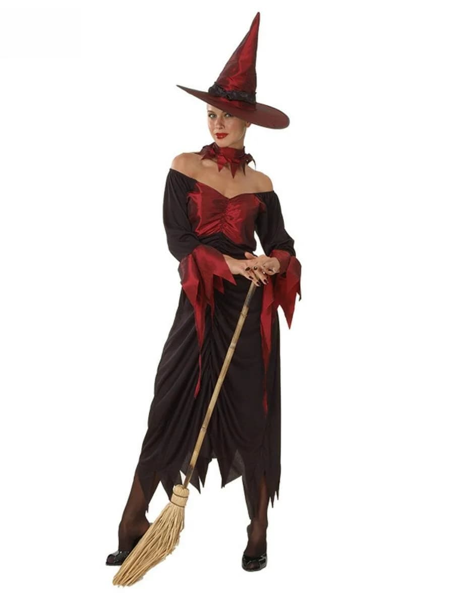 Costume di Halloween per adulti, abito da dio della morte, mantello nero, cosplay da strega, gonna lunga, stile femminile, abbigliamento da festa