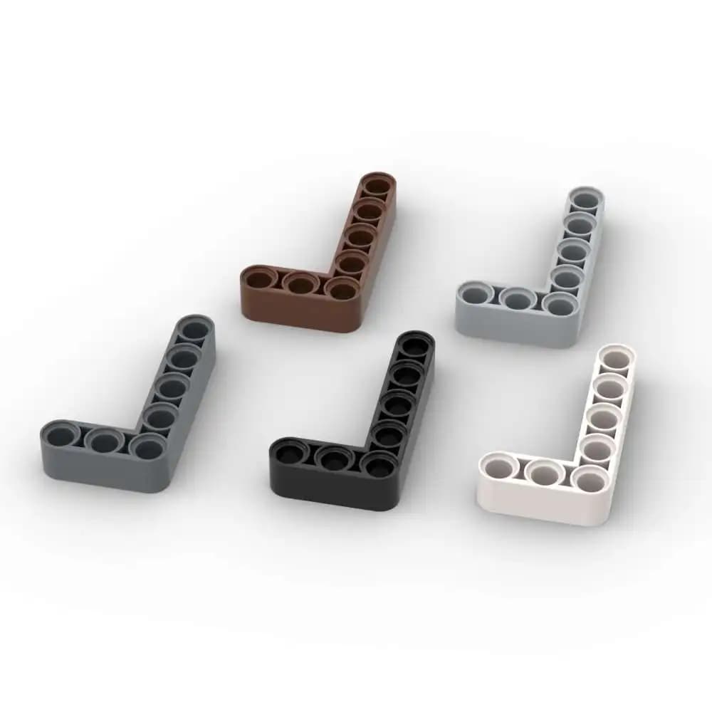 MOC 10PCS 32526 Liftarm L-Shape 3x5 Building Blocks Kit modificato piegato piegato particelle di mattoni spessi giocattolo educativo regalo di compleanno per bambini