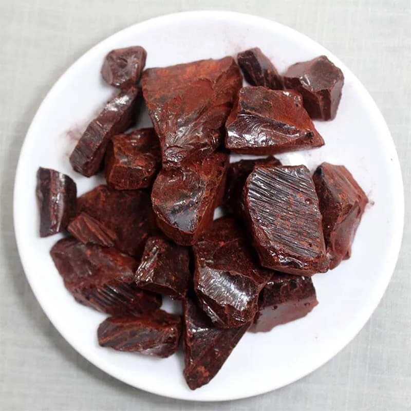 CROV Herbaveda- Resina Sangue di Drago | Incenso al Sangue di Drago | Purificatore d'aria naturale | Porta l'incenso a blocchi di gomma nel sangue del drago della pace