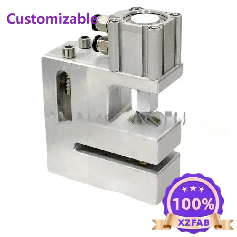 Factory Direct 2026 Sturdy Pneumatic hole punch Round hole bag making machine The hole punch is used for pneumatic punching