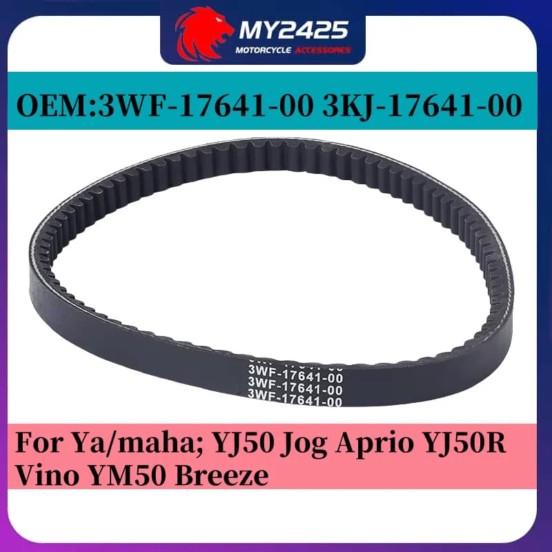 Cinghia di Trasmissione del motociclo Per Yamaha YJ50 Jog Aprio YJ50R Vino YM50 Breeze 3VP-17641-00 4JP-17641-00 3WF-17641-00 3KJ-17641-00