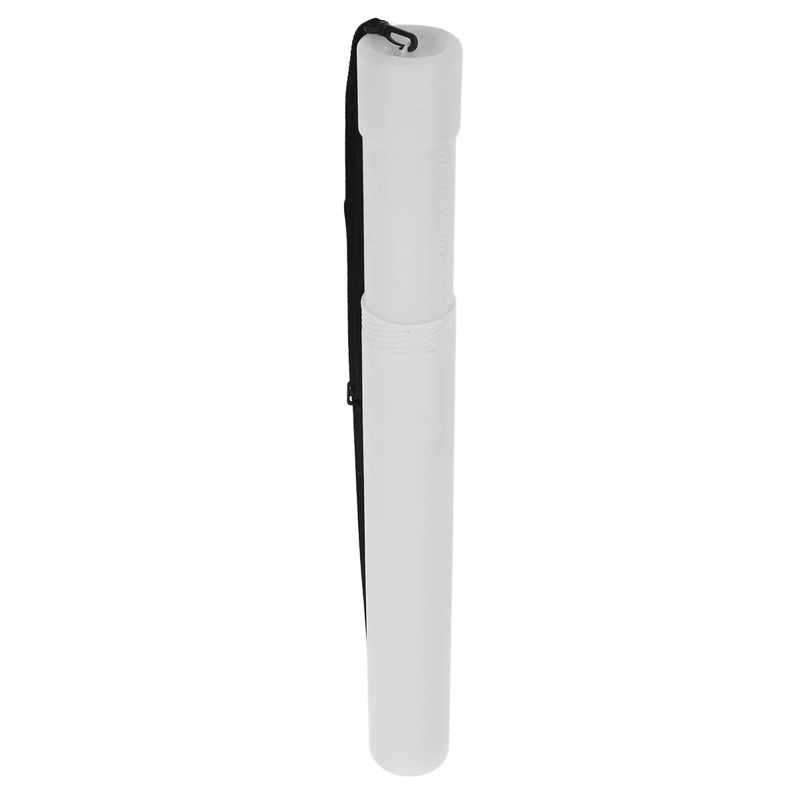 Telescoping Tube Adjustable Length Large Capacity Portable Poster Storage Carrier for Artists Architects Blueprints Artwork Maps