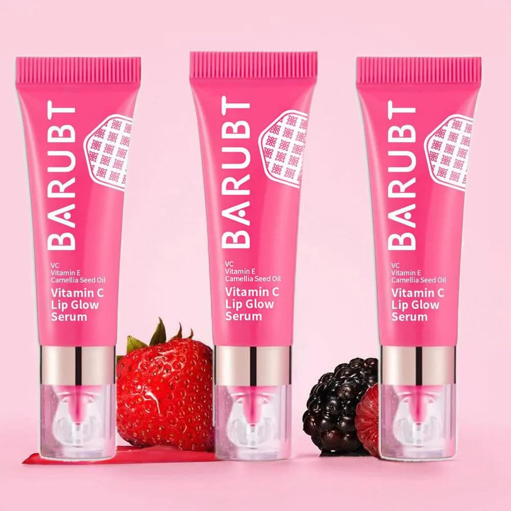 Long-lasting moisturizing lip serum with vitamin C Balsamo for raspberry lips Feeding lips Reduces thin lines Lenitive care