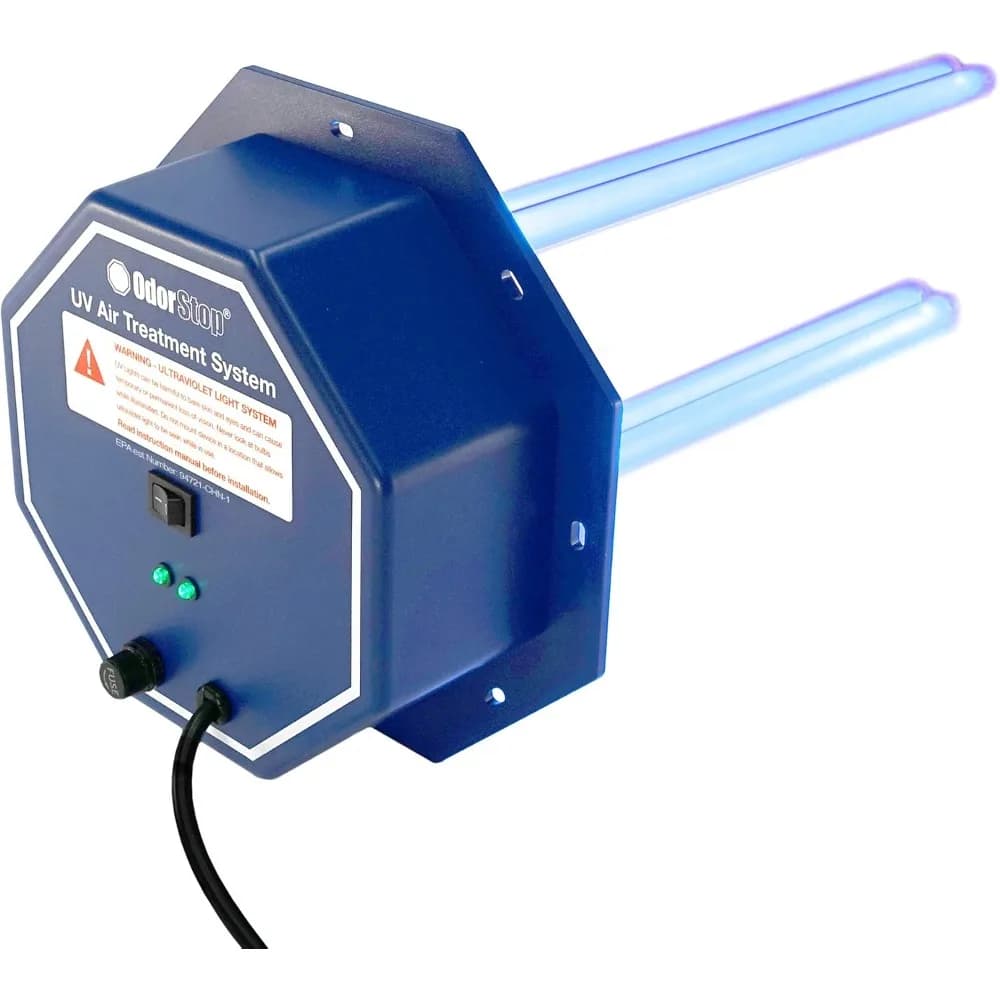 Sistema di purificatore d'aria UV OS72PRO da 72 W con sensore del flusso d'aria a risparmio energetico e lampadine da 16 pollici
