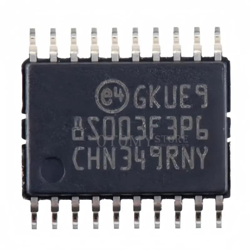 5 Pezzi Nuovo Originale di Fabbrica STM8S003F3P6 STM8S003F3P6TR TSSOP-20 16MHz 8KB Memoria Flash Microcontrollore a 8 bit MCU Chipset Disponibile