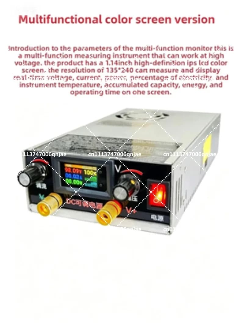350-27 Modified Repair DC Regulated Adjustable Power Supply High Precision Meter Multi-Function Lithium Battery Charger
