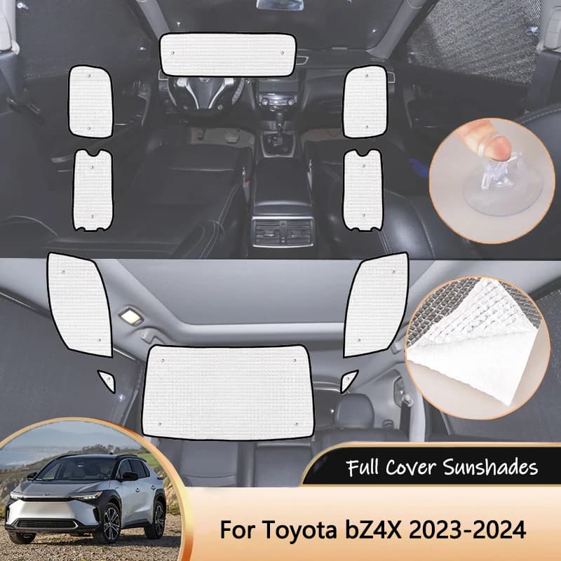 Per Toyota bZ4X Subaru Solterra EA10 2023-2024 Copertura Completa Parasole Protezione Solare Parabrezza Parasole Ricambi Auto Accessori