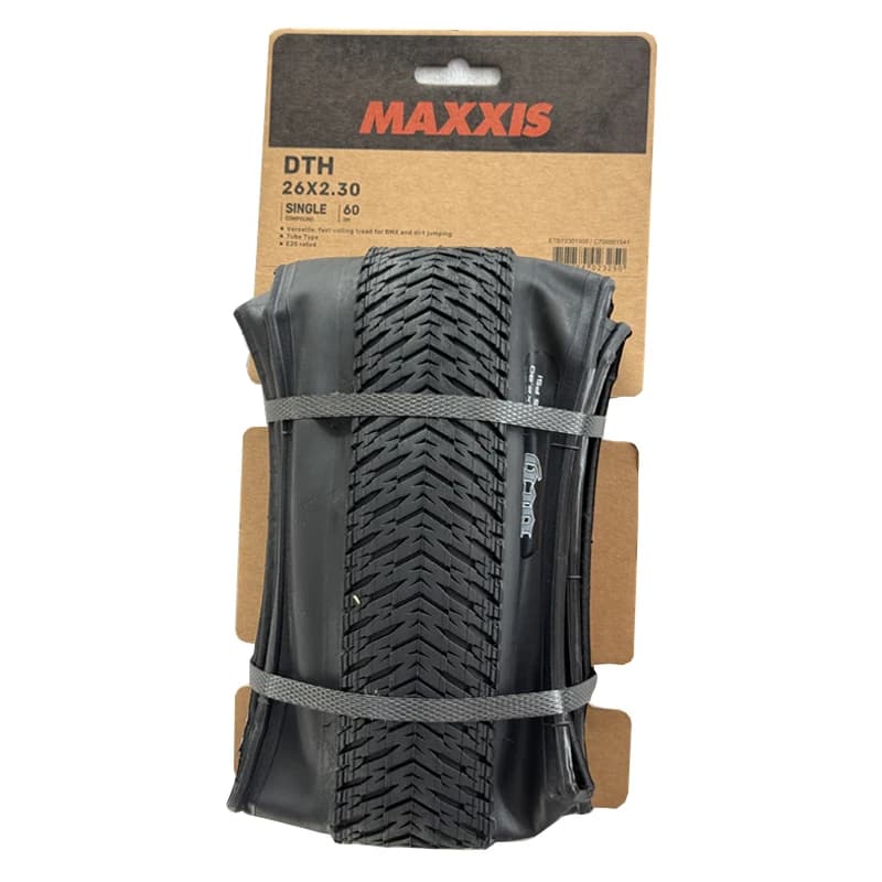 MAXXIS DTH Pneumatico per mountain bike da 26 pollici 26x2.3 Modello di battistrada pieghevole per ciclismo fuoristrada BMX, salto su sporco, pista della pompa, urbano