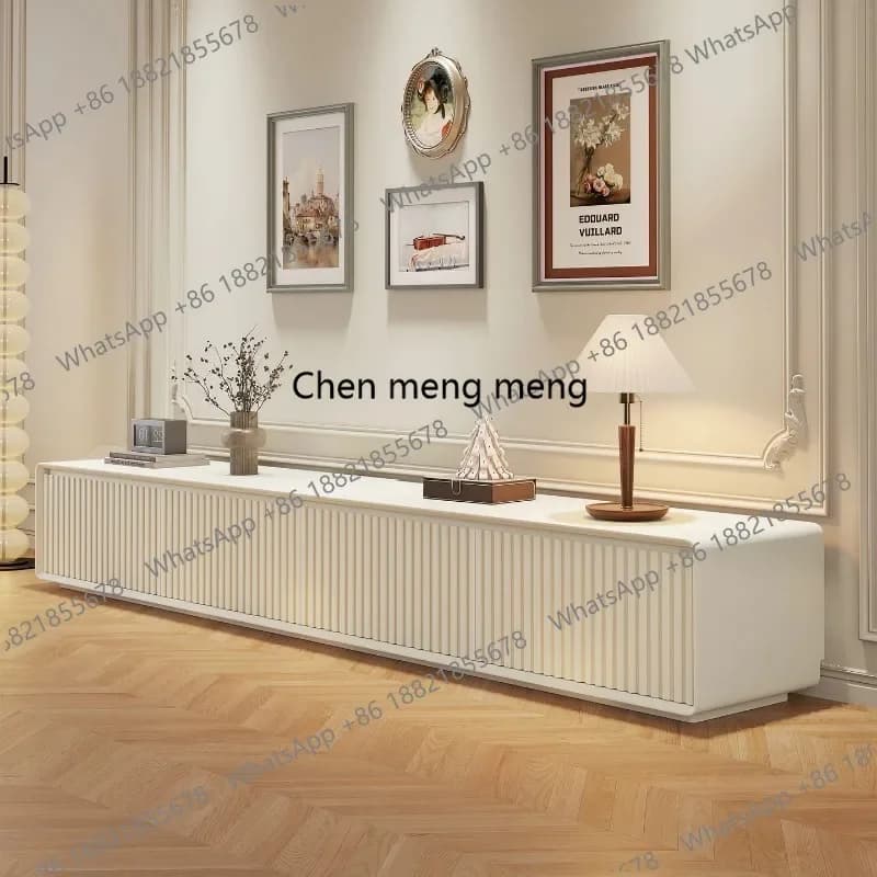 Supporti TV Universali Creativi, Moderni e di Lusso, Tavolo TV Nordico con Spazio di Archiviazione, Organizzatore per Monitor, Mobili per Casa