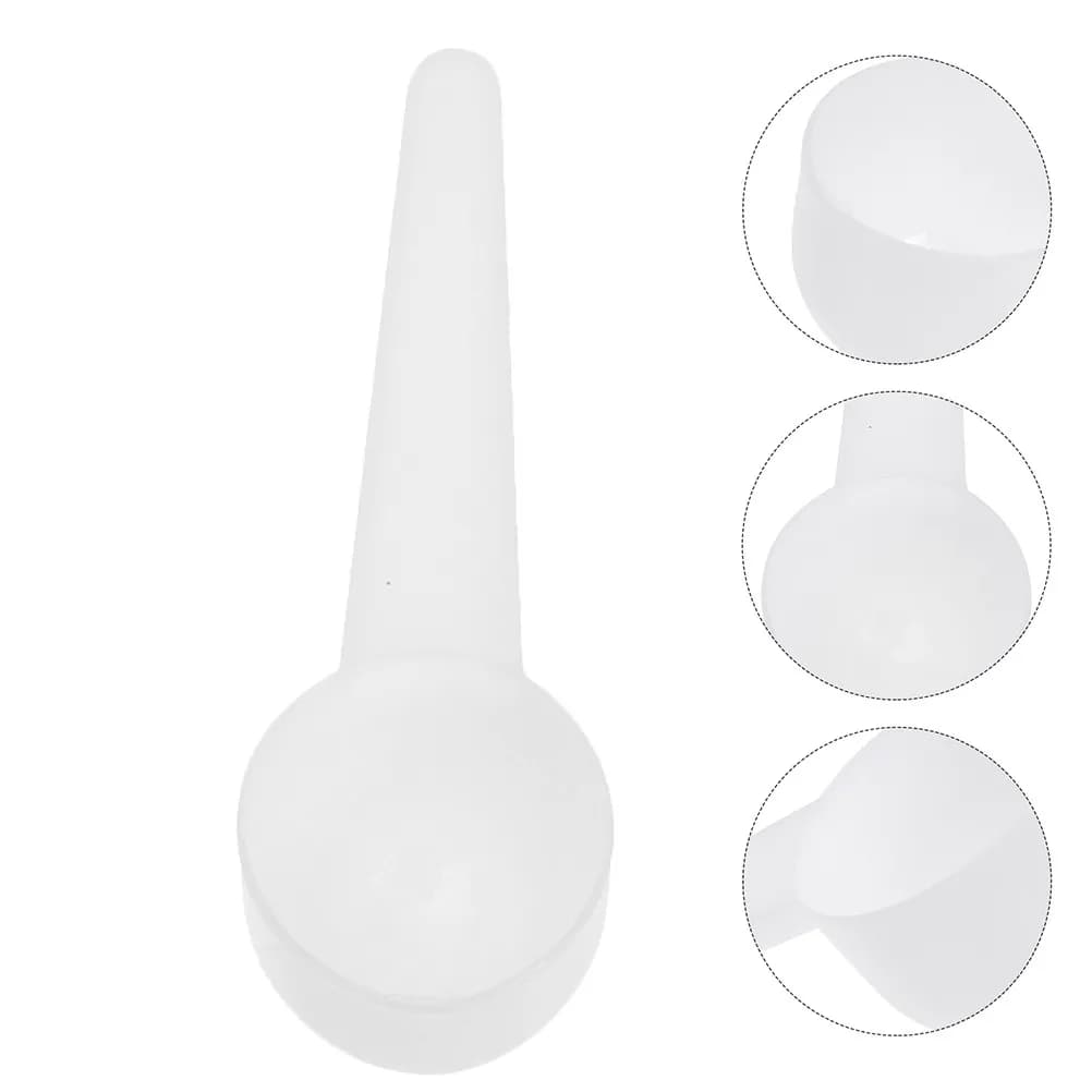 50Pcs Milk Powder Measuring Spoons Compact Lightweight Sturdy for Coffee Protein Powder Scoops Protein Scoop Measuring Spoons
