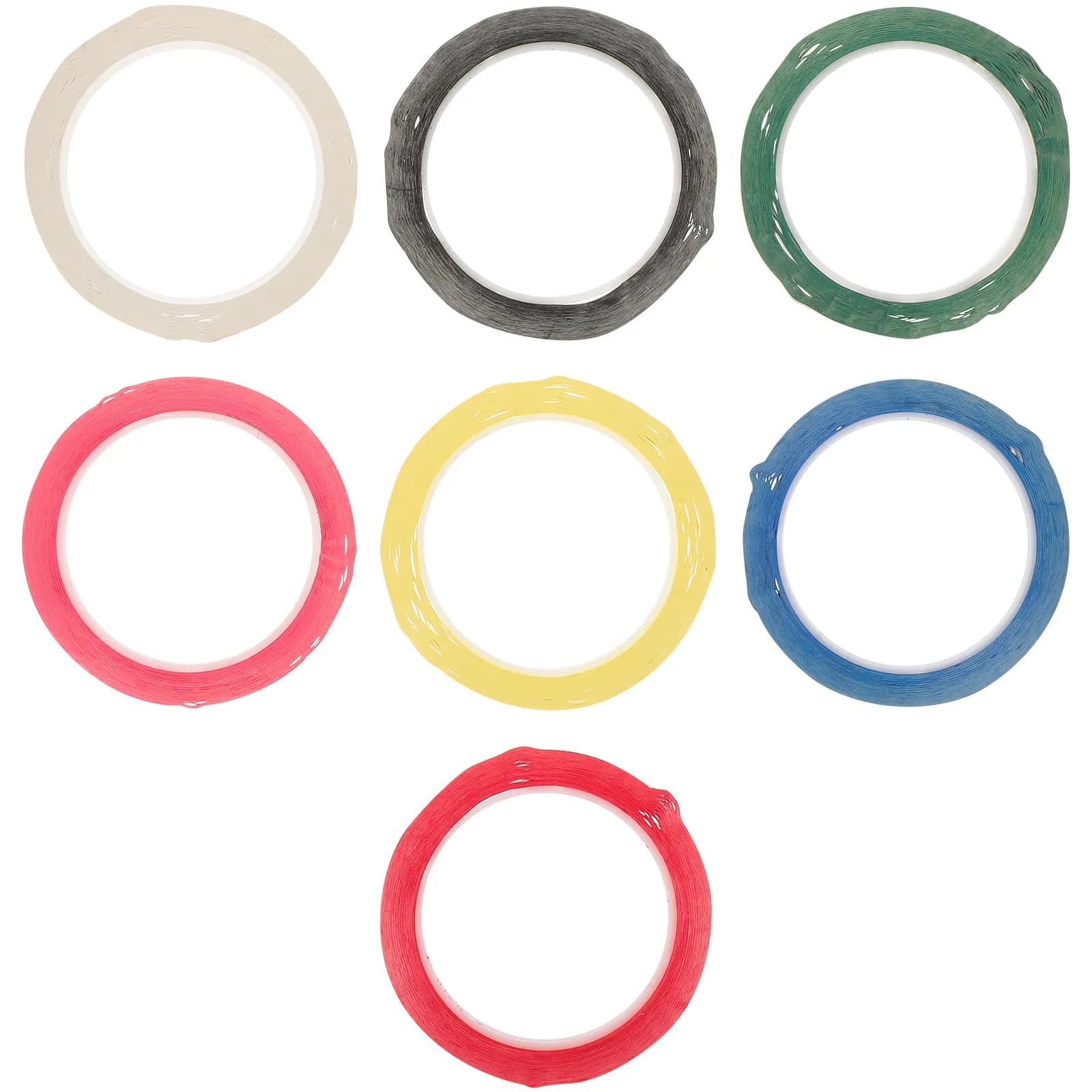 7 Rolls Violin Fingerboard Tape Beginner Finger Guide Stickers Cello Guitar Ukulele Fretboard Position Markers Muscle Memory