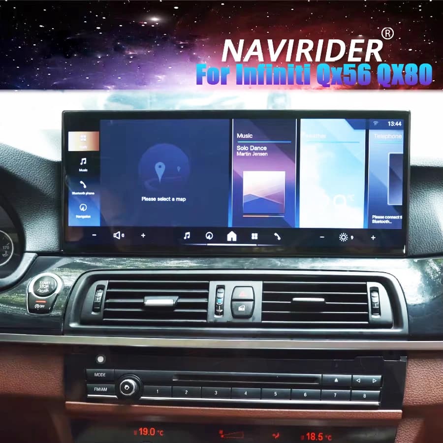 Autoradio CarPlay Android 15, navigazione GPS, lettore video, lettore multimediale automatico, per BMW ALL Series 1, 3, 5, 7, X1, X3, X7, Z4, GT