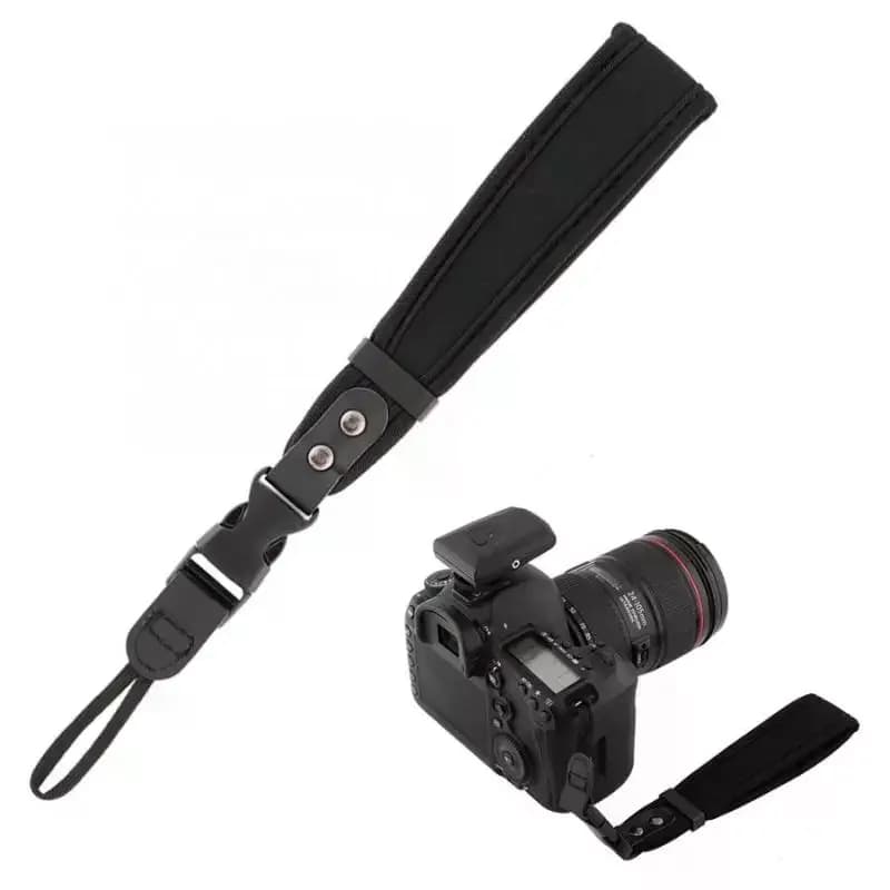 Cinturino da polso per fotocamera a sgancio rapido - Cavo di sicurezza regolabile con impugnatura antiscivolo per fotocamere DSLR/Mirrorless, leggero e sicuro
