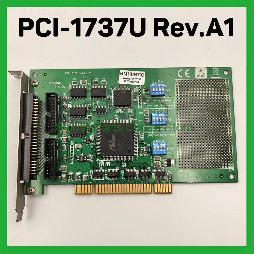 Scheda di acquisizione dati per scheda di ingresso/uscita I/O digitale a 24 canali Advantech PCI-1737U Rev.A1