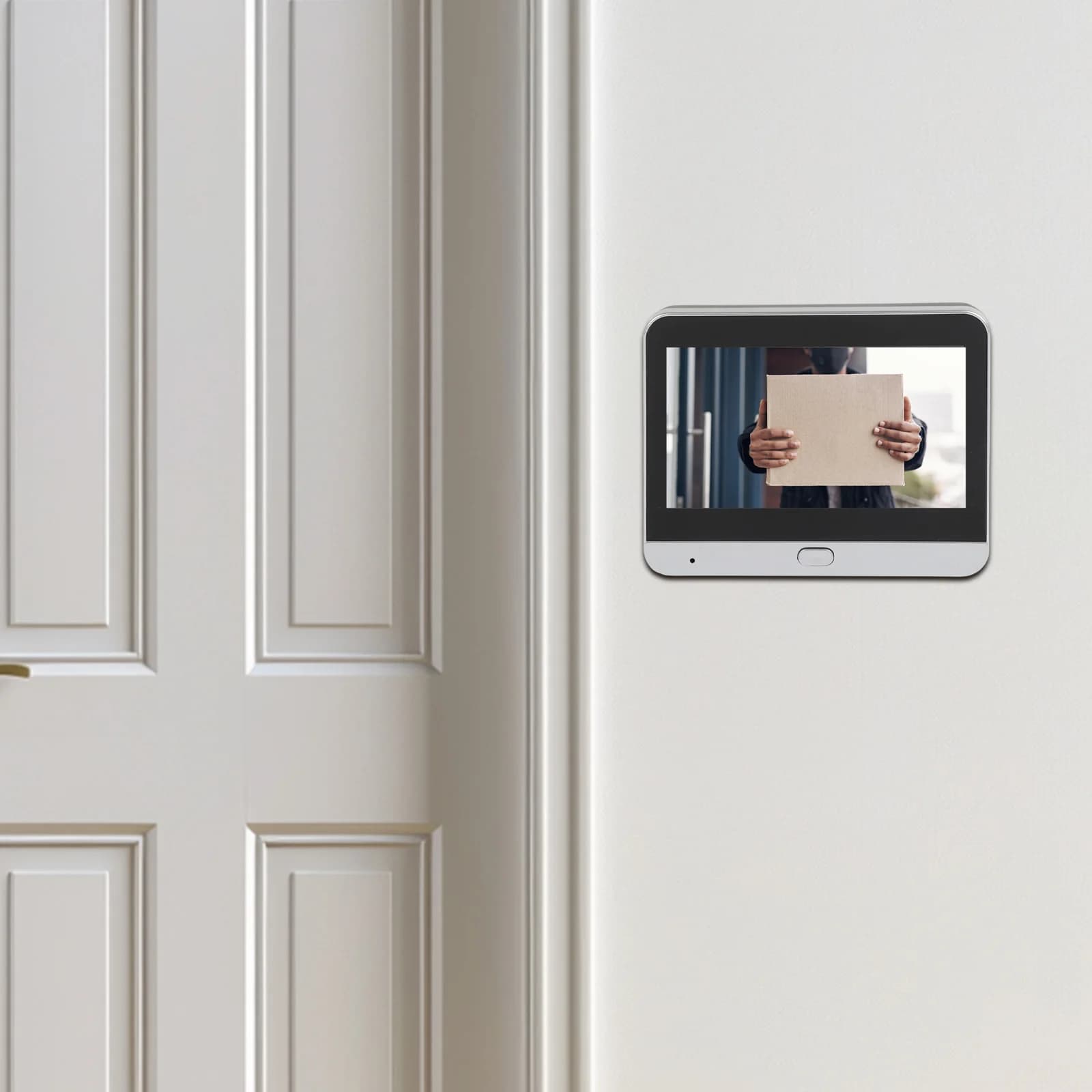 Sleek Design Digital Door Viewer equipped with a High Definition Camera for Enhanced Home Monitoring Solutions
