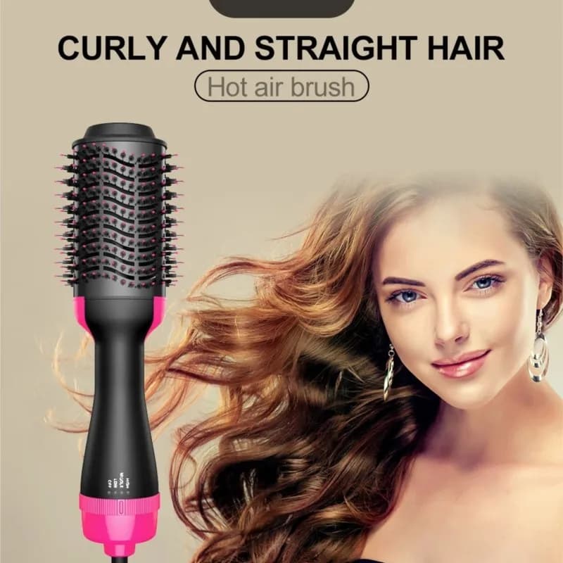 Hot Air Brush Multifunction Hair Plate Bigodino Pettine One Step Professional Salon Hair Styler and Volumizer Ion Blow