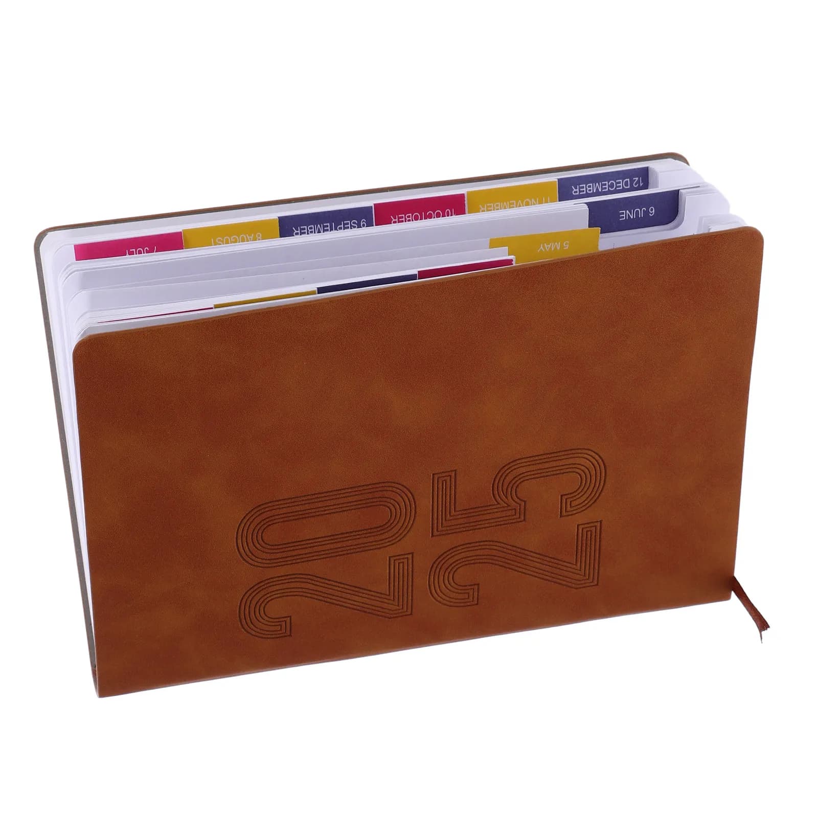 Agenda Annuale A5 2025, Blocco Note Planner per Uso Quotidiano, Taccuino Portatile per Pianificazione Accademica, Carta Liscia per Scrivere