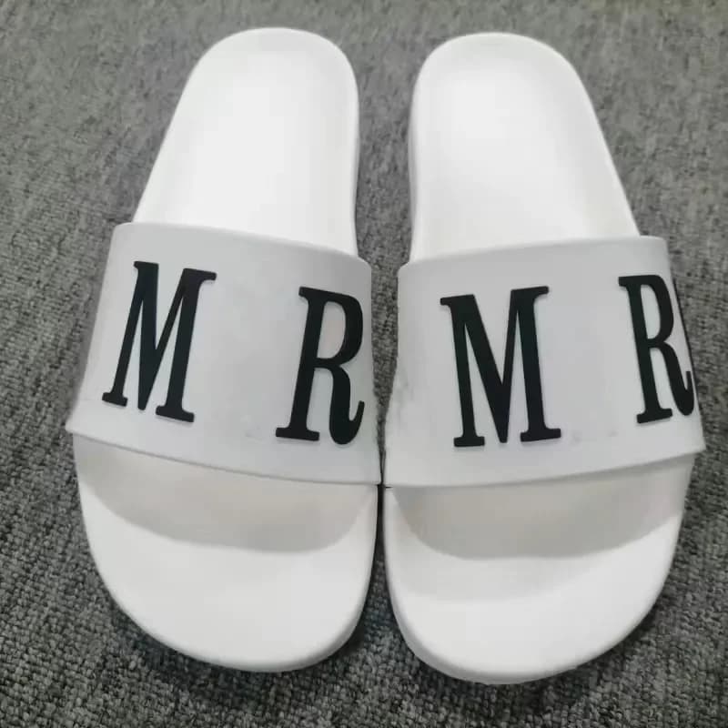 Ciabatte di design da uomo e da donna, con stampa Bloom, in pelle nera, scarpe alla moda, sandali estivi di lusso, ciabatte da spiaggia da donna