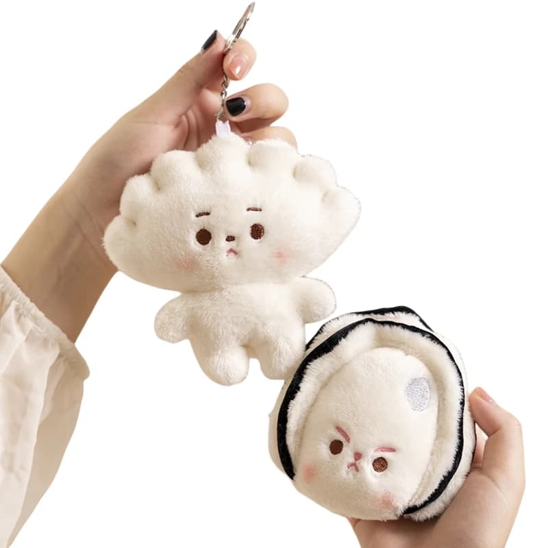 Morbido cartone animato figura gnocco cibo faccia arrabbiata ostriche bambola peluche ripiene baguette cacca uovo decorazione bambola per ragazza compleanno bambino
