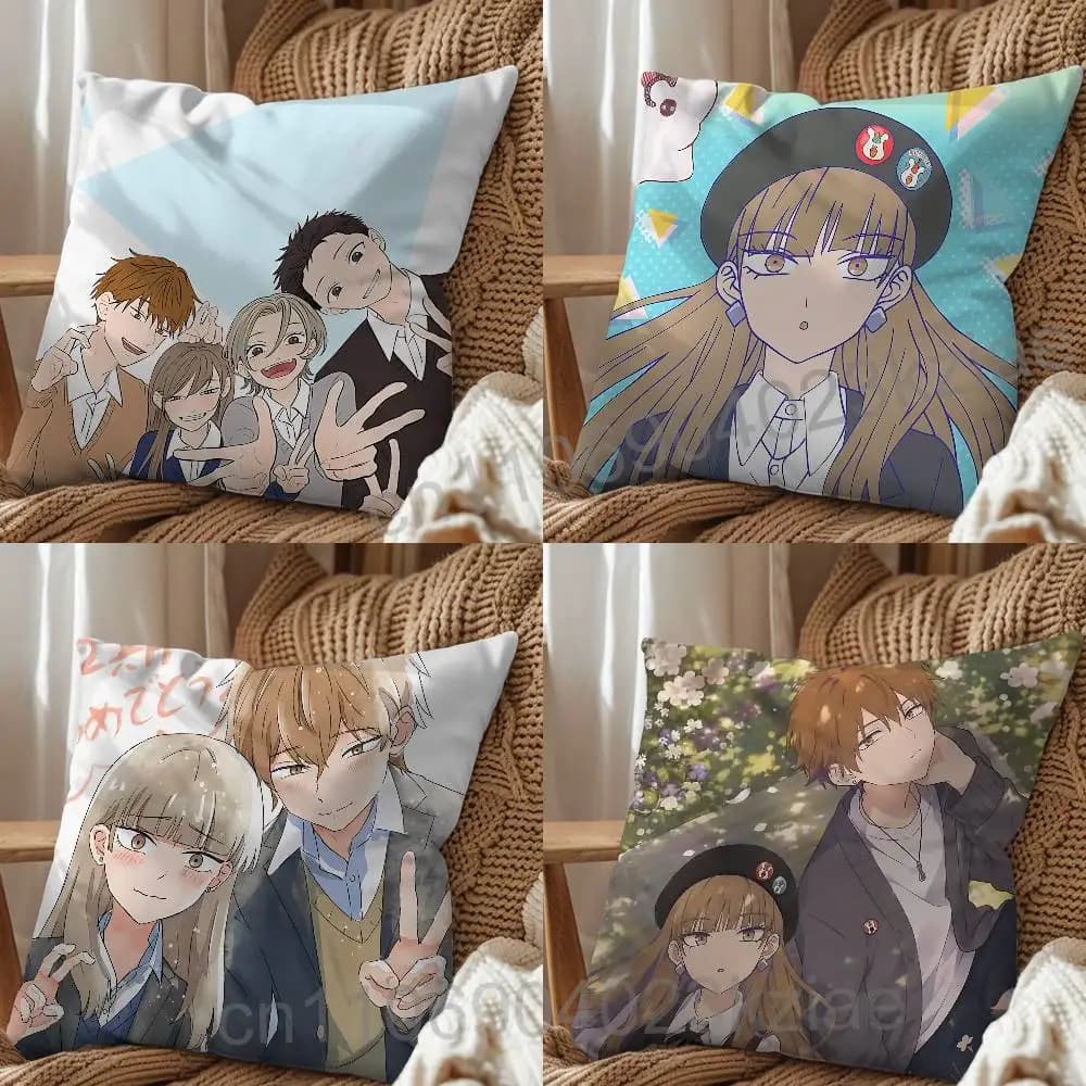Amamiya Minato Ramparts of Ice room decor para regalar pillow cover living room sofa cushion cover bedroom room bed pillow cover