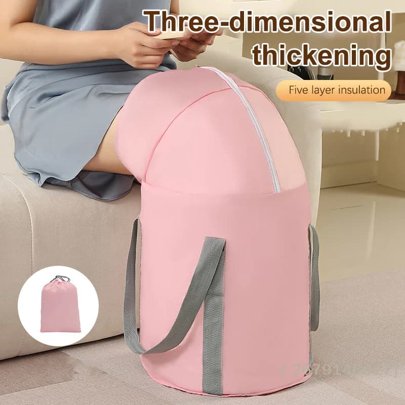 daYY26 da Foot Travel Folding Buckle Buckle, Reinforced Aluminum Portable Bag, Multifunctional Lavender Buckle