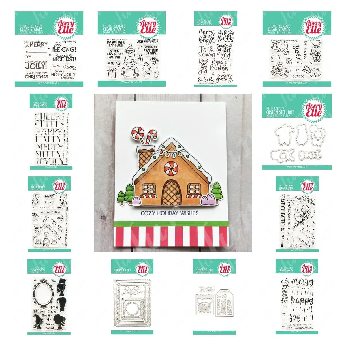 Nuovo arrivo timbri e matrici 2023 cornici di pan di zenzero di natale fustellatura di metallo stencil a strati goffratura Scrapbooking fai da te