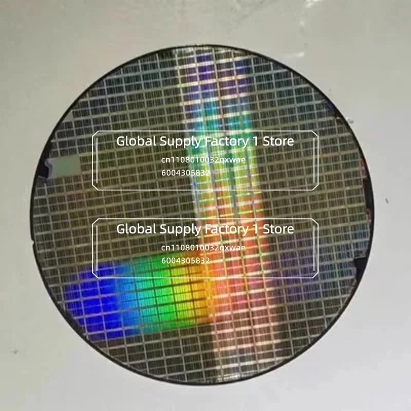 6 8 12 inch CPU Wafer Silicon Science Technology Pendulum Piece Photoetching Circuit Chip Semiconductor Silicon Wafer