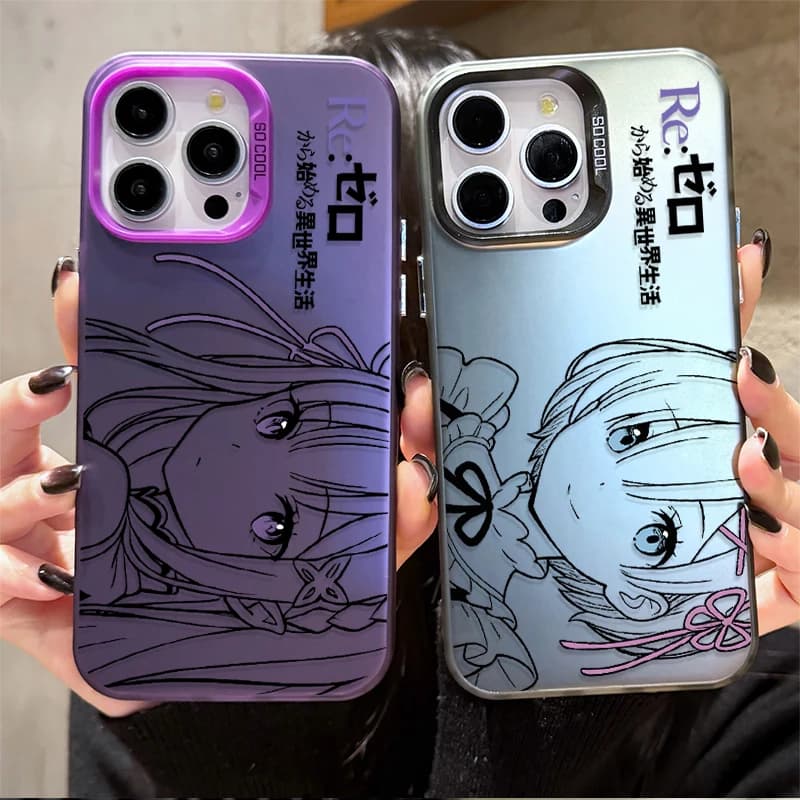 Custodia per telefono Lovely Cartoon Rem Emilia per Xiaomi POCO X6 X5 X3 NFC F7 Ultra F6 F5 Pro F3 GT M5S C65 C75 M3 M4 M5S M6 Pro 4G 5G