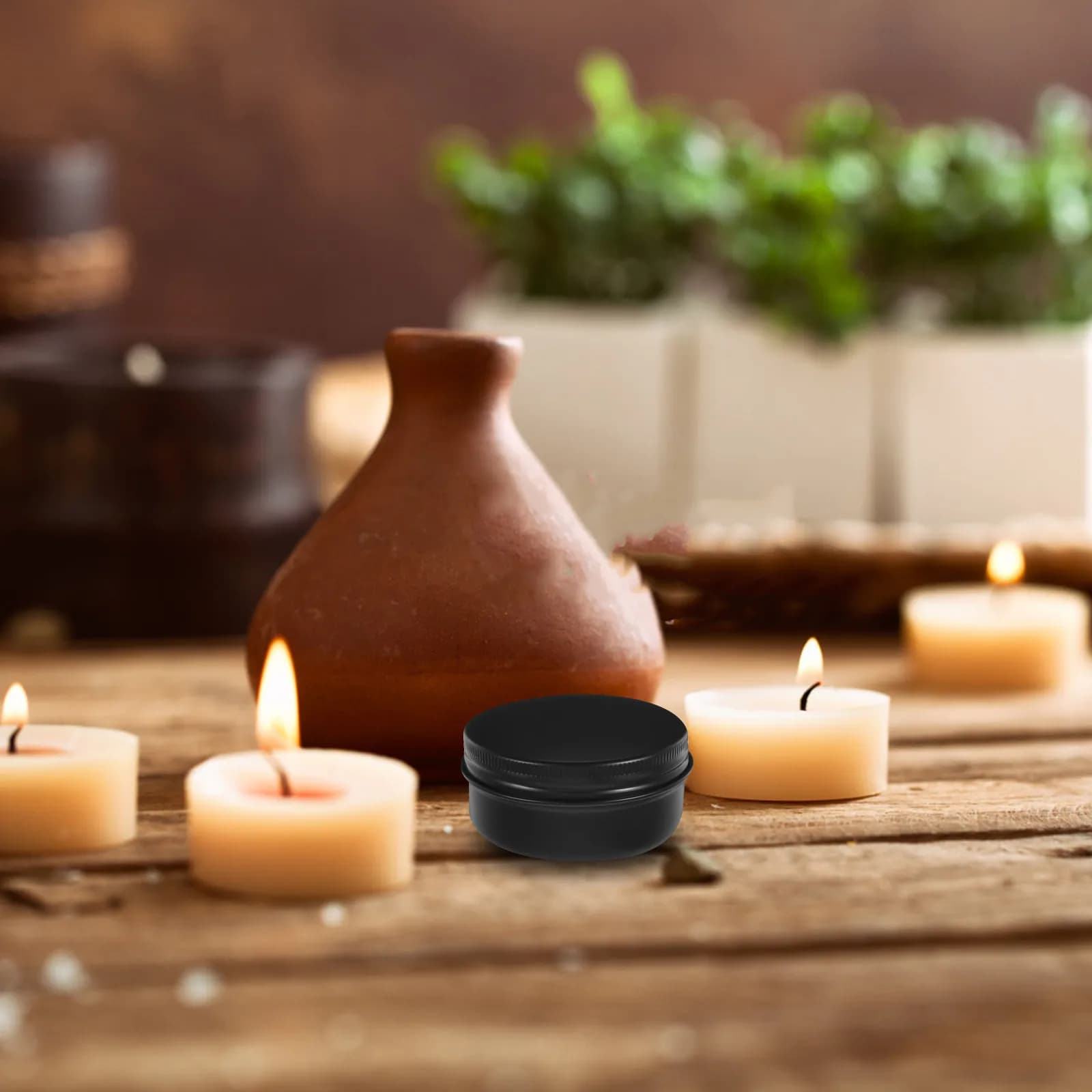 Piccolo Diffusore di Oli Essenziali in Legno per Camera da Letto, Scrivania, Soggiorno, Ufficio, Decorazione Aromaterapica, Profumatore d'Ambiente