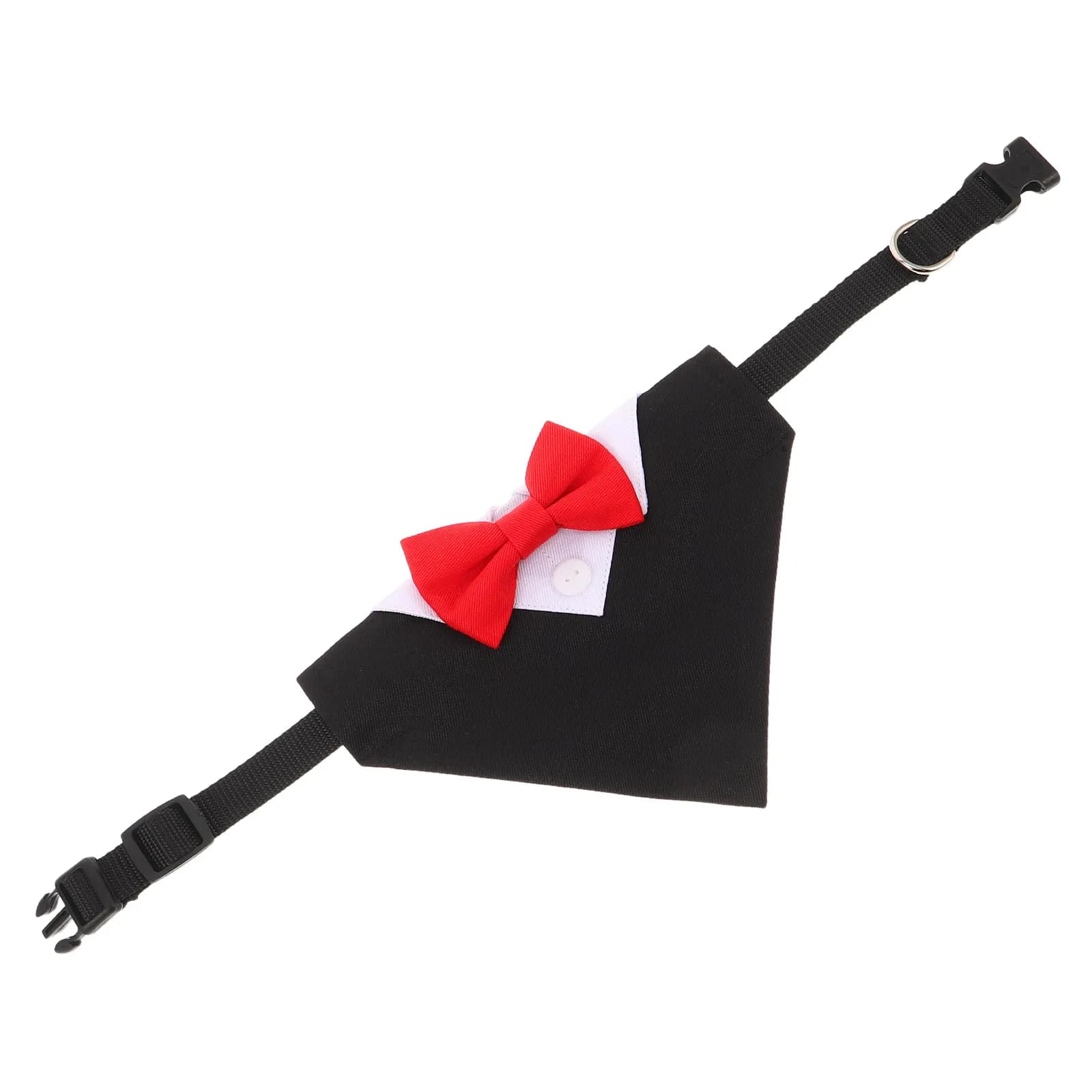 Triangle Dog Bandana Puppy Scarf for Small Dogs Cats Washable Reusable Pet Neck Bib Drool Absorbing Adjustable Comfortable Cute