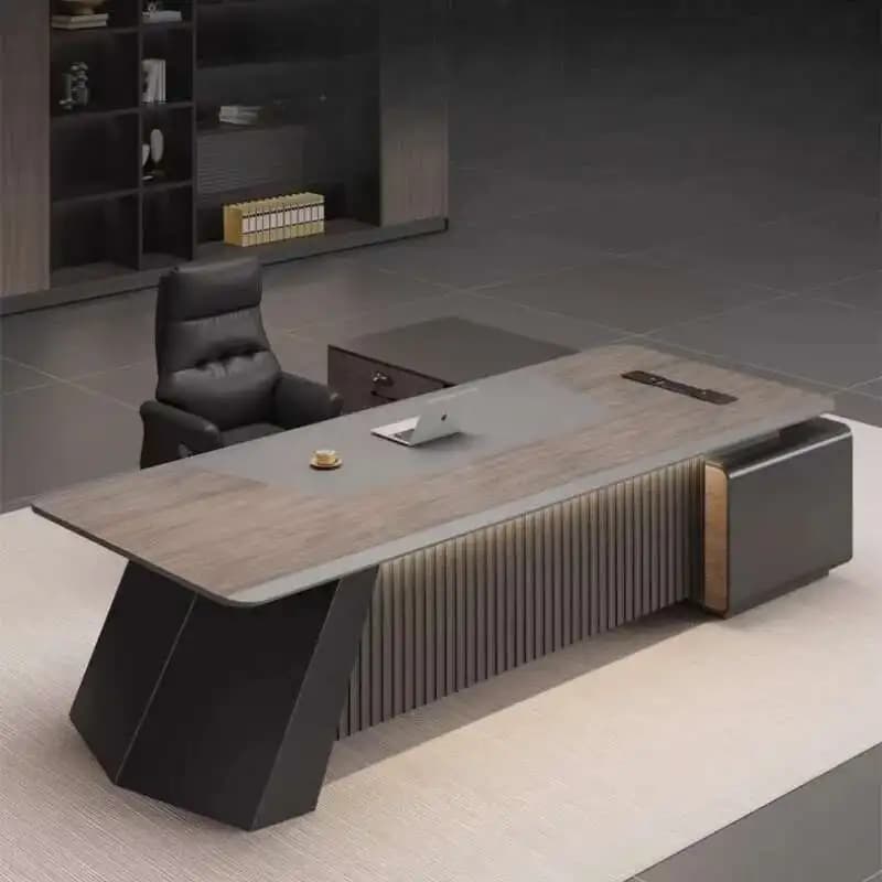 Insolito scrivania da ufficio vintage executive di lusso in piedi organizer da ufficio cassetti da scrivania redazione di mobili da ufficio in legno economici
