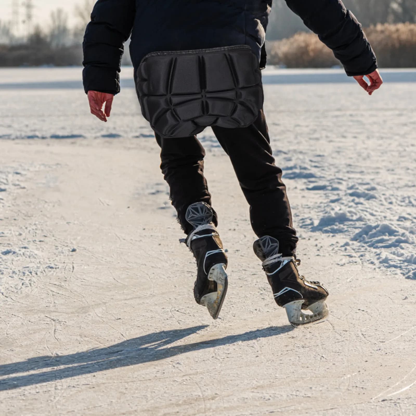 Protezioni Antiurto per Glutei per Pattinaggio su Ghiaccio, Sci, Pattini a Rotelle, Snowboard, Protettori per Anche Comodi e Leggeri per Bambini e Adulti