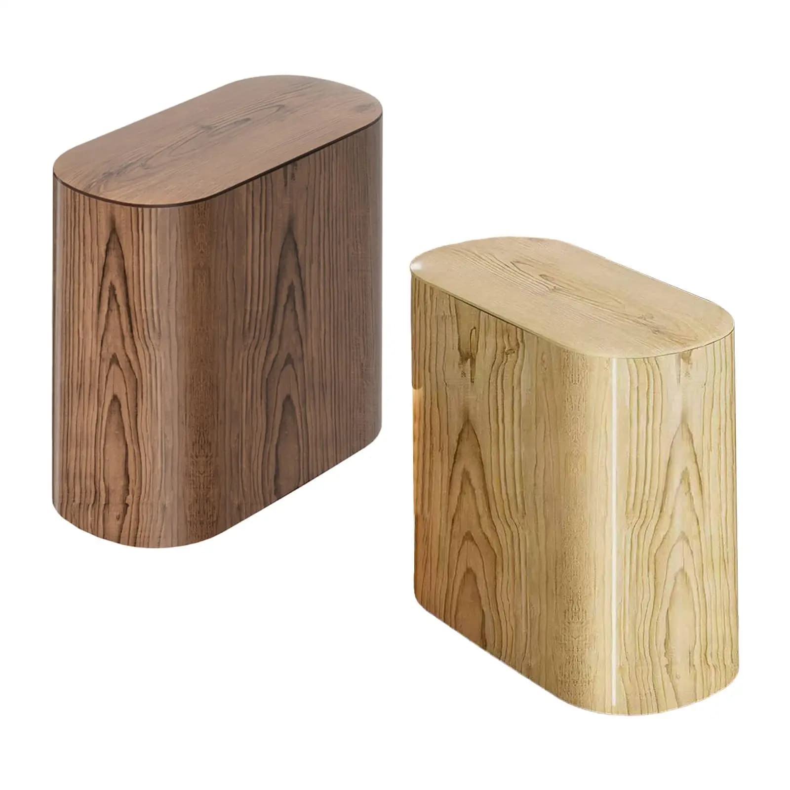 Cestino per Rifiuti in Materiale PP con Coperchio a Pressione per Bagno, Cucina, Sala Riunioni