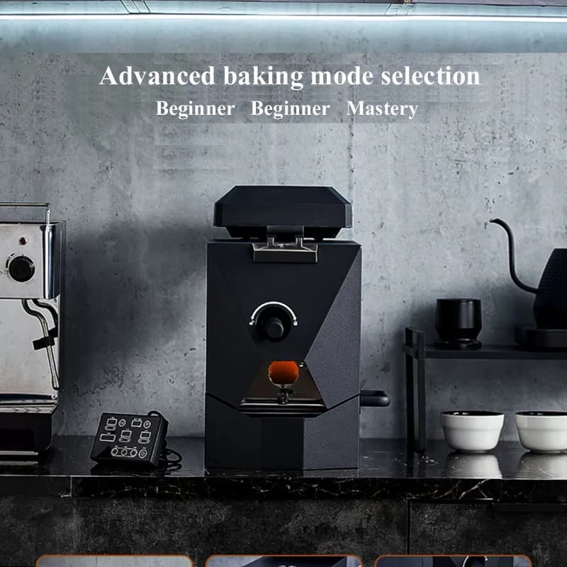 Smokeless Coffee Roaster Electric Coffee Beans Roast Machine Small Coffee Roasting Machine for Commercial Use