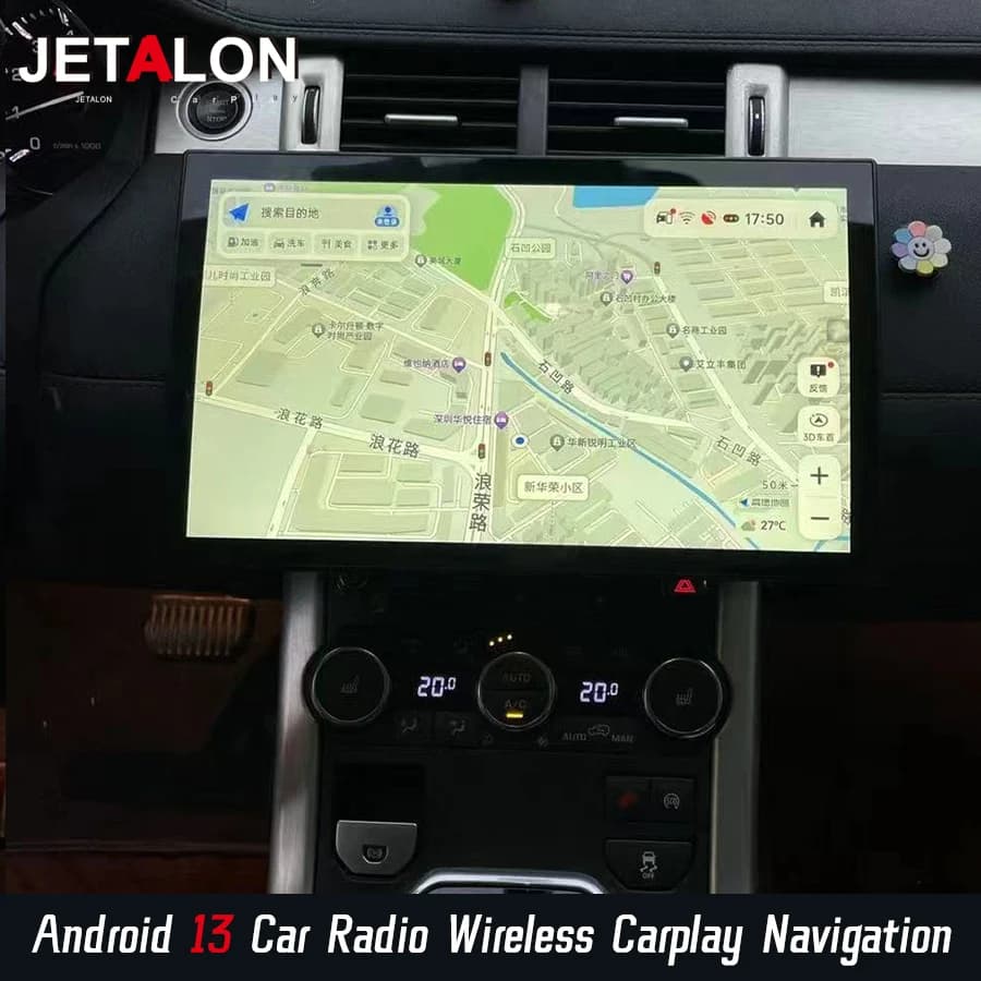 CarPlay for Land Rover Range Rover Evoque 2013-2017 Smart Screen Android 13 Autoradio Multimedia Reader