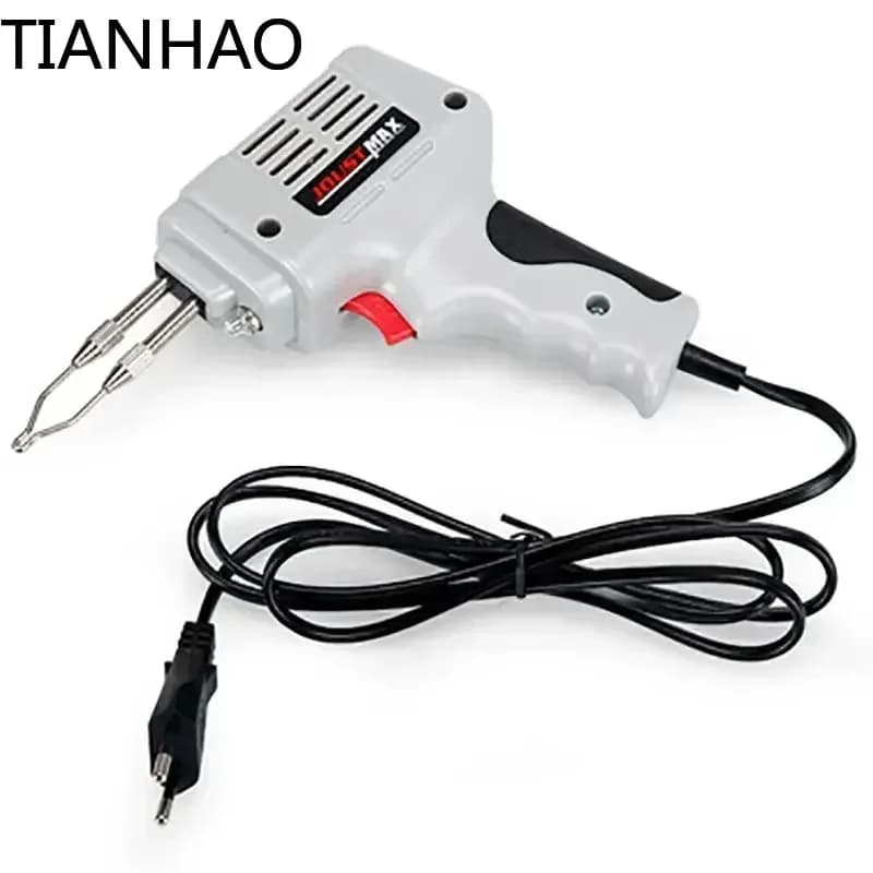 Industrial High-Power 100W 220V Electric Iron Welding Soldering Gun Torch Hot Air Heat Repair Tool