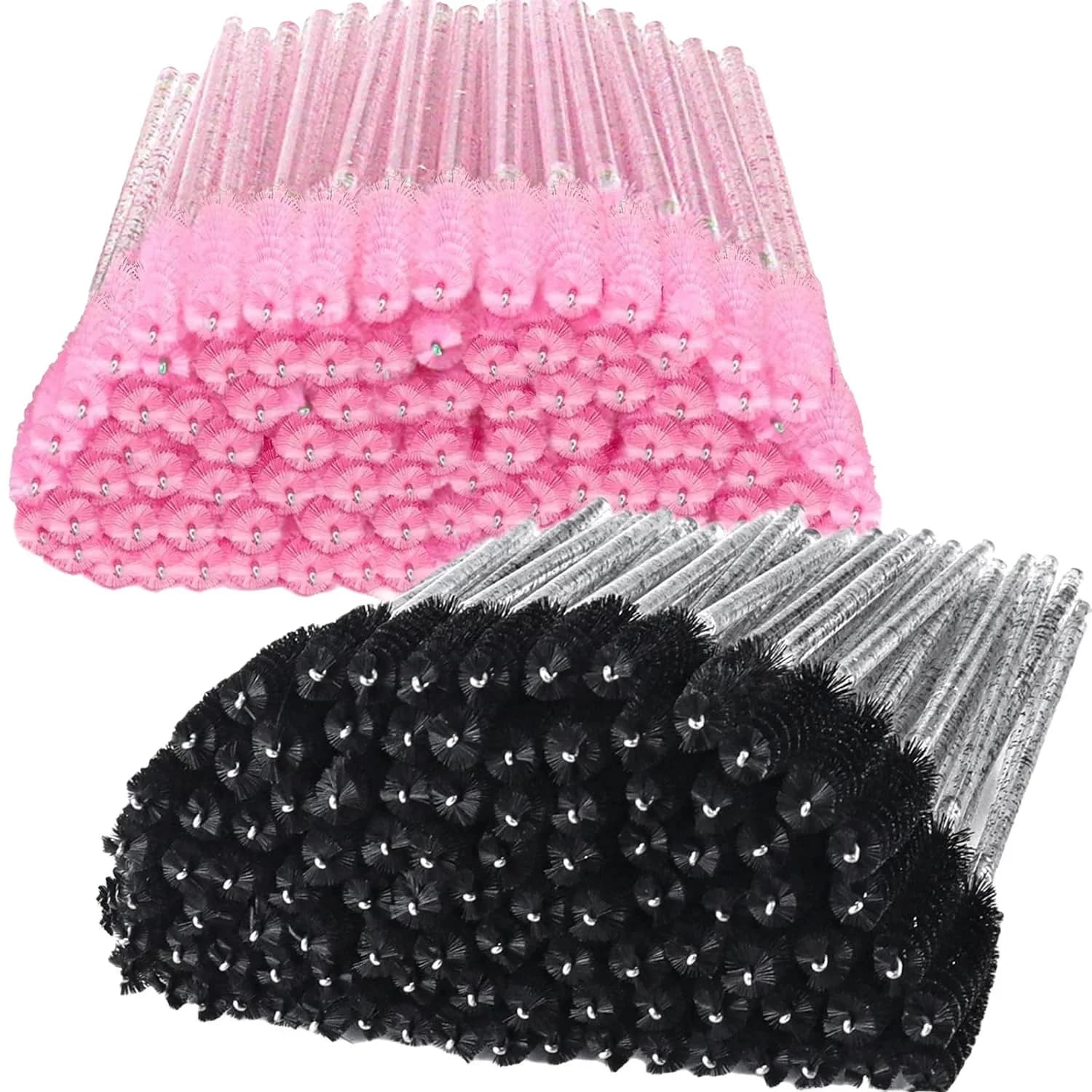 500 pieces of eyelash brushes wands for makeup tools for beauty salon Spooli for application of individual disposable fake eyelashes