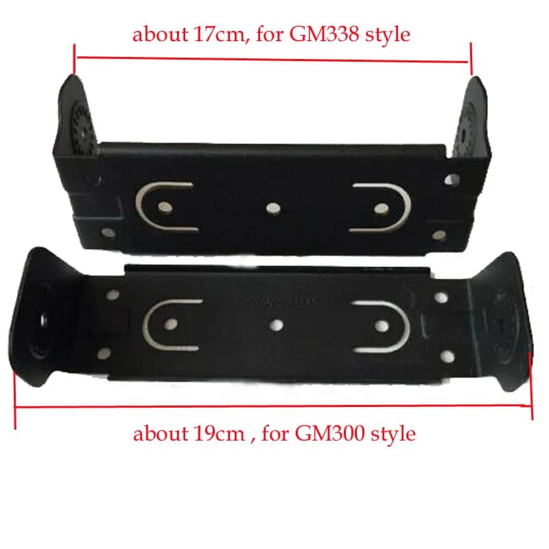 1 pz Staffa di Montaggio con Viti Per MOTOROLA GM338 GM360 GM380 GM300 SM120 PRO5100 GM340 GM640 GM680 GM3188 GM3688 GM950 Radio