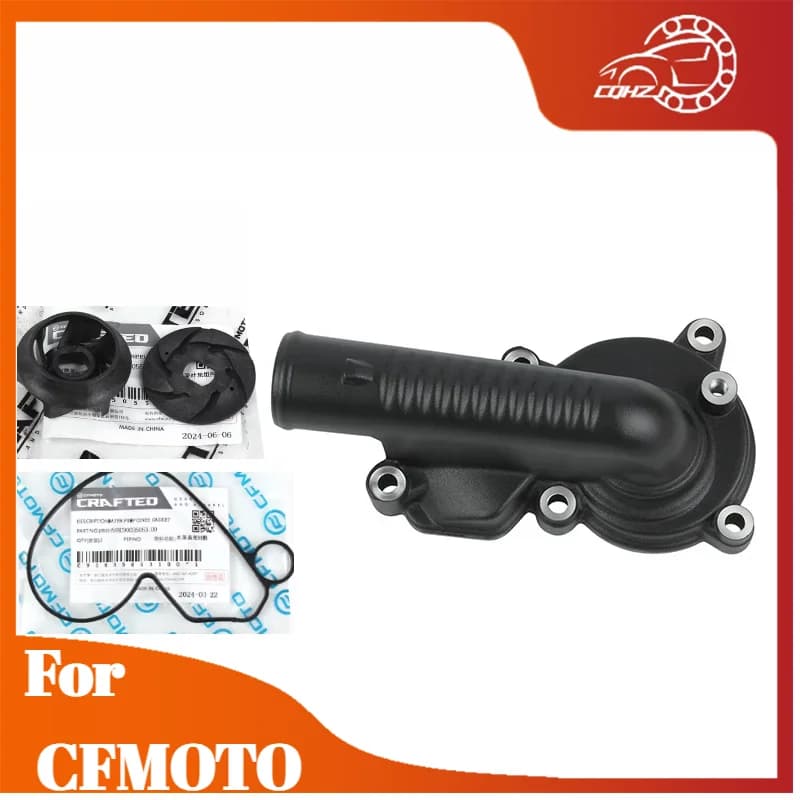 CQHZJ Coperchio Pompa Acqua Moto, Anello di Tenuta Coperchio, Gruppo Girante Pompa Acqua 800NK 800MT Per Ricambi CFMOTO 800MT KTM790 MT800