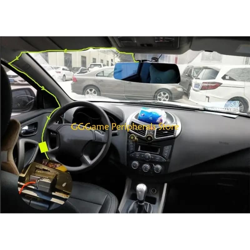 U55B OBD to Type C Power Adapter Cable 12V/24V Vehicle Input, 5V 2.5A Output for DashCam