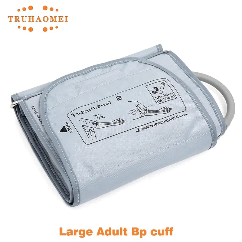 BP Meter Bracelet for Adults or Large Size for Adults 22-32CM or 32-42CM Arterial Pressure Monitor Bracelet with Single Tube Digital Arm for NIBP Device