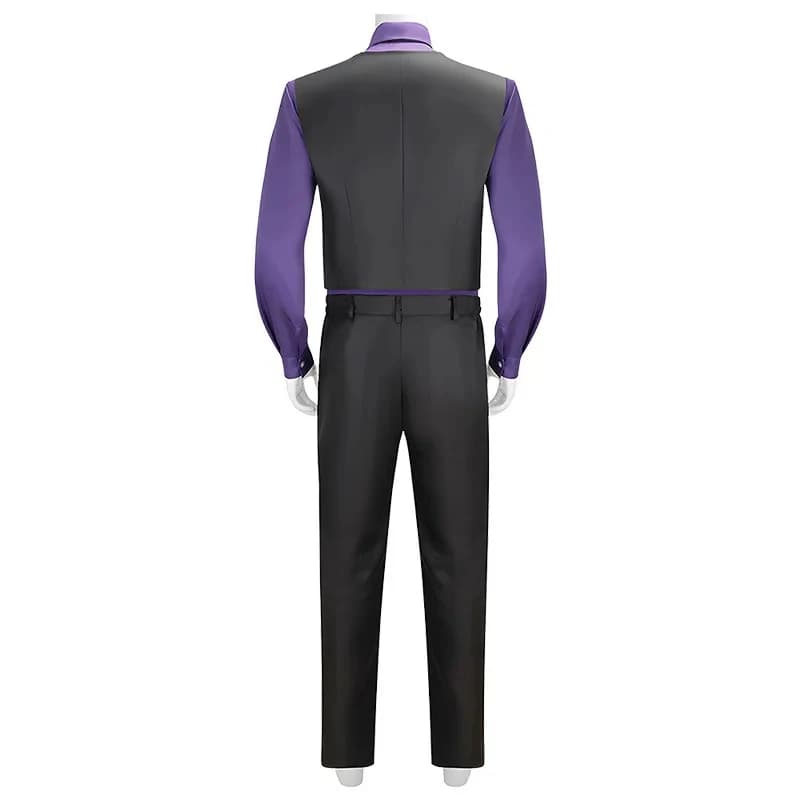 Costumi Cosplay William Afton 3'x,4'f\6, Uniforme da Guardia, Gioco di Ruolo, Outfit per Halloween e Carnevale per Uomini