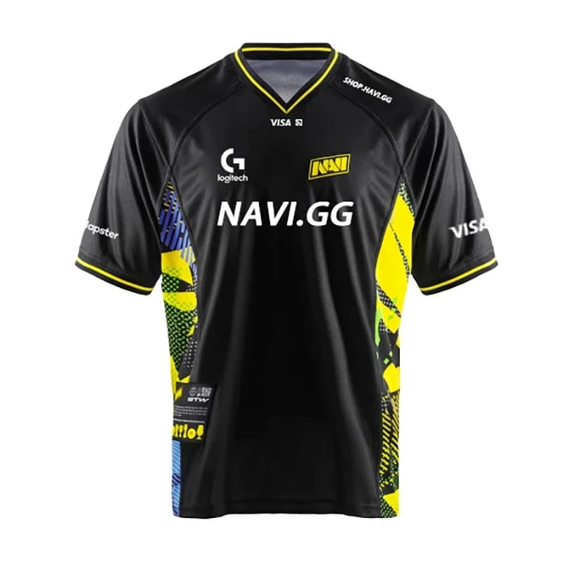 NAVI 2026 Pro Kit Jersey CS2 DOTA2 Match Player Same Style B1T w0nderful Male Female Fans Same Style T-shirt Large Size Tops