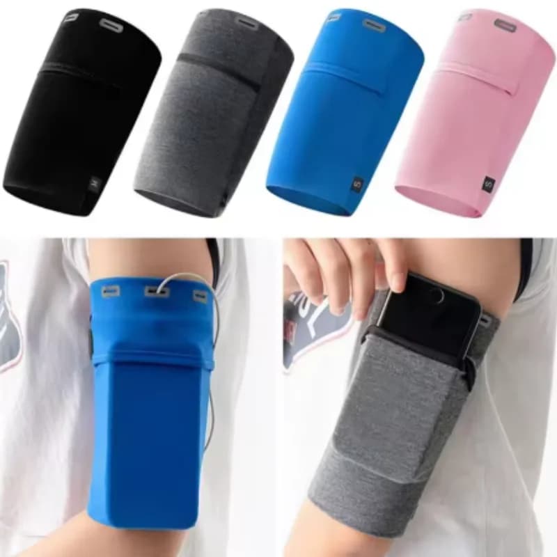 Sports Arm Bag Phone Holder for Running Cell Phone Arm Bands Phone Strap Armband Fits Phone Use for Walking Hiking Biking
